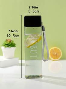 1入組便攜水瓶 - 黑色 - 查看 2