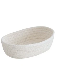 1入組素色書桌收納盒 - 米色 - 查看 4