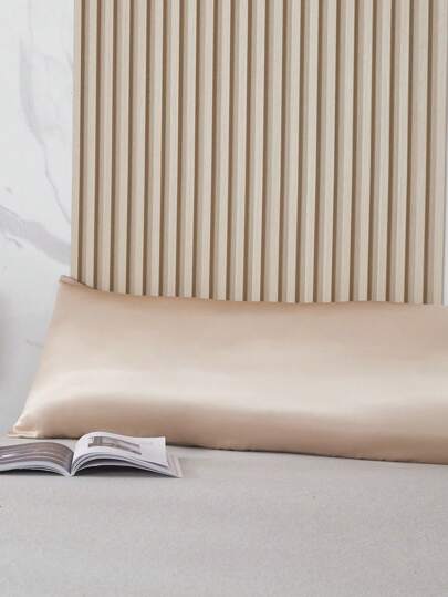 Plain Satin Body Pillowcase Without Filler