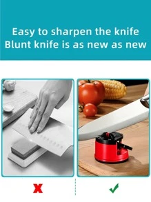 1pc Multifunction Knife Sharpener - Multicolor - View 5