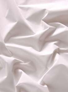 Bộ trang tính được trang bị màu rắn không có chất làm đầy - trắng - Xem 7