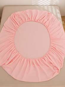 素色床笠套裝不附內芯 - 粉色 - 查看 4