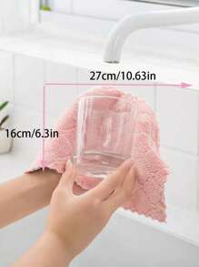 5入組混色多功能清潔抹布 - 彩色 - 查看 7