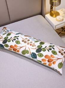 1pc High Definition Printed Floral Long Pillow Case, Suitable For Body Pillow, Room/Sofa Decor, Travel & Napping Reliable - Multicolor - View 9