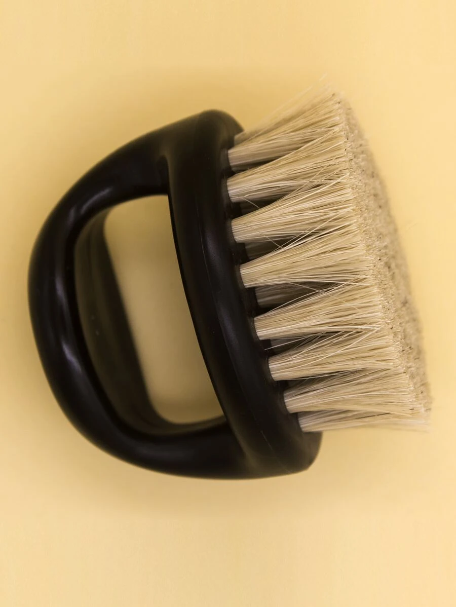 1pc Men Beard Brush - Multicolor - View 1