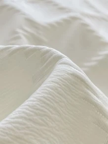 Cái/bộ Thiết Kế Hình Học Túi Đựng Chăn Màn Bộ Không Chất Độn, Bộ Chăn Ga Gối Polyester Hiện Đại Cho Gia Đình, Tất Cả Các Mùa - Màu xanh Bạc hà - Xem 4