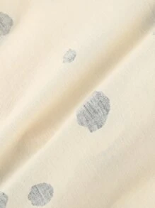 Peninsula Baby 嬰兒短袖連身短褲帶圖案圖案,休閒風格