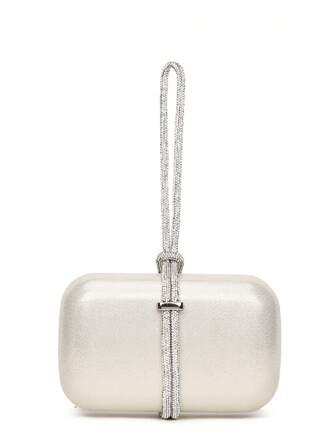 閃閃發光，閃亮迷人，優雅，精緻迷你盒包水鑽細節，適合舞會，完美的新娘錢包，適合婚禮，舞會和派對活動晚宴包，適合派對女孩，女士，適合女性，適合派對、婚禮、舞會、晚餐/宴會、雞尾酒 送給女性的最佳禮物