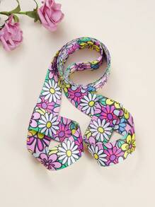 1pc Sunflower Pattern Yoga Mat Strap - Multicolor - View 4