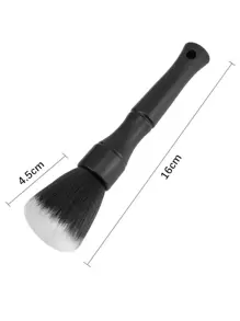 1pc Multifunctional Car Cleaning Brush - Black - View 3