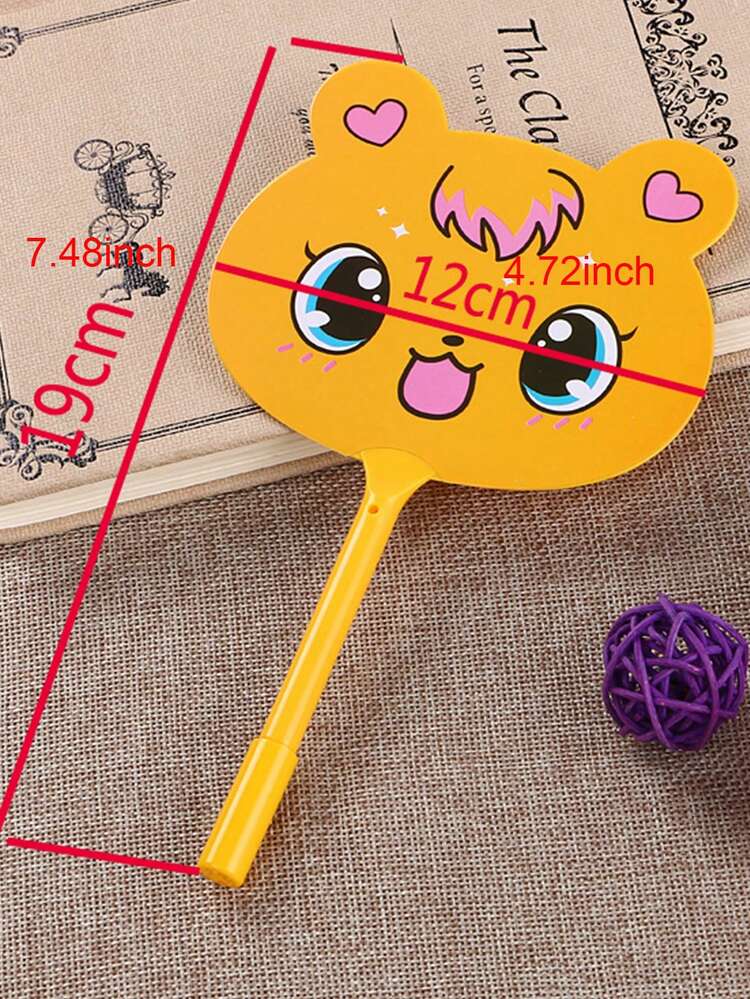 4 cái Bút Bi Ngẫu Nhiên Đồ Họa Hoạt Hình - Nhiều màu - Xem 6