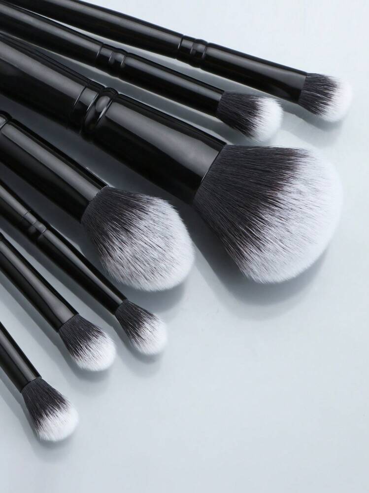 Makeup Brush Sets, 20pcs Classic Multifunctional Cosmetic Brush For Making Up Supply For Dresser For Cream Powder Liquid For Makeup Foundation Cream Lotion Moisturizer Gel Peel And Mud Sheets, Makeup Brush/Cosmetic Brush,Brush Set,Makeup Brush Kit,Make Up Brush Set,Make Up Set Complete,Makeup Brush Set,Complete Makeup Kit,Brush Kit,Brushes Makeup Set,Makeup Gift Set,Giveaways,Professional Makeup Brushes,Complete Makeup Set - Black - View 3