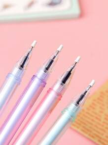 4 piezas Pluma de gel aguacate con diseño al azar - Multicolor - Ver 7