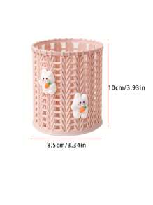 1pc Cartoon Decor Random Pen Holder - Multicolor - View 6