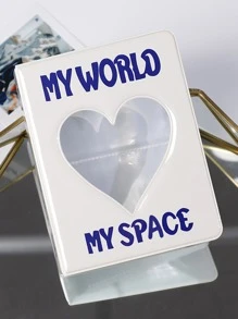 1本字母图案随机相册 - 白色 - 查看 1