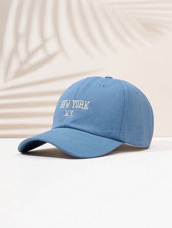 قبعة بيسبول الشمسية للرياضة والحماية من الشمس والتنقل اليومي ،مناسبة للجنسين ،أسلوب Y2k نيويورك المفضلة