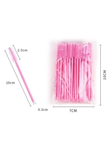 50pcs Eyelash Brush - Pink - View 3