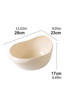 1pc Rice Washing Drain Basket, White Fruits & Vegetables Strainer Basket For Kitchen