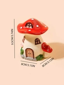 1pc Mushroom Shaped Decoration Light - Yellow - View 3