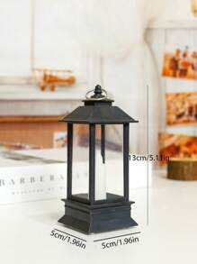 1pc Vintage Decorative Light,  LED Decoration Lantern For Home Decor - Yellow - View 6