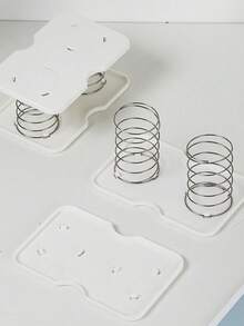 1pc Portable Tissue Storage Box Holder - White - View 6