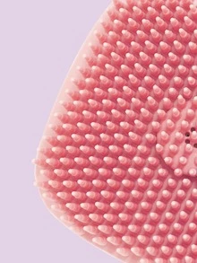 1pc Multi-function Pet Bath Brush For Dog And Cat For Shower - Pink - View 4