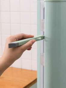 1pc Multifunction Crevice Cleaning Brush, Double Head Gap Cleaning Scraper For Household - Green - View 2