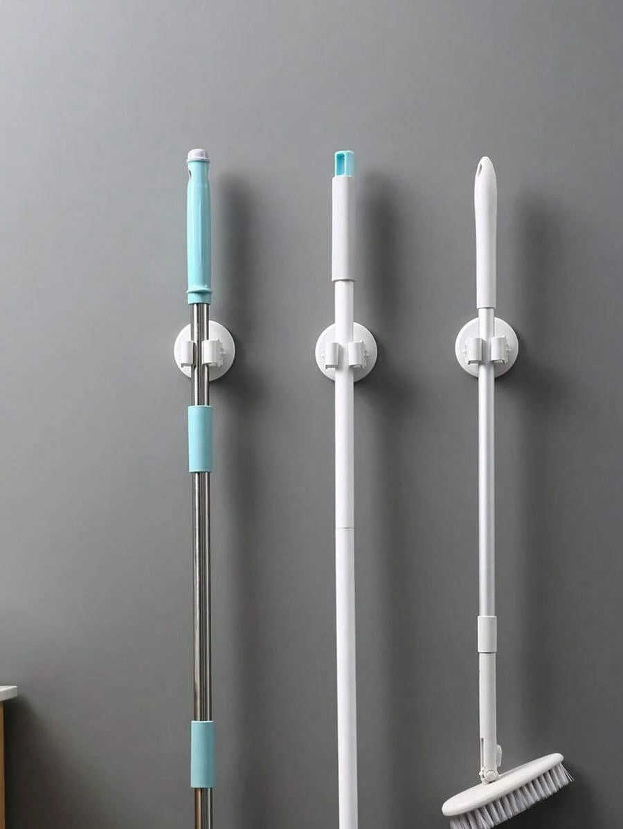 1入組壁掛式拖把架