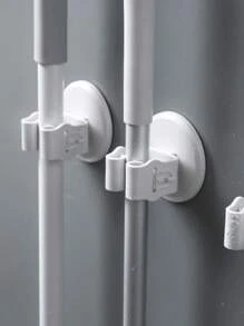 1入組壁掛式拖把架