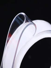 1roll Transparent Strong Waterproof Double-sided Tape - Clear - View 4