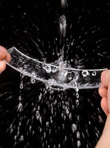 1roll Transparent Strong Waterproof Double-sided Tape - Clear - View 5