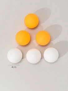 6pcs Table Tennis Ball - Multicolor - View 3