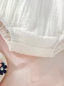 Souflis Souflis بودي مع حواف بناتي وحزام رأس