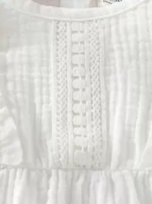 Souflis Souflis بودي مع حواف بناتي وحزام رأس
