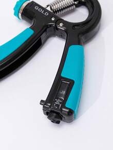 1pc Letter Detail Iron Adjustable Hand Grip - Multicolor - View 4