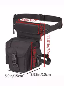 Bolsa para Perna Masculina, Pochete de Cintura, Motociclista, Caminhada, Esportes ao Ar Livre, Escalada, Câmera, Acampamento, Faculdade, Bolsa para Livros, Multifuncional, Dormitório Universitário, Presentes para Homens, Outono, Natal, Bolsa de Peito, Bolsa Lateral, Sacola, Bolsa de Couro, Bolsa Mochila, Bolsa Preta, Essenciais de Viagem, Essenciais de Férias, Verão, Escola, Férias de Primavera, Bolsa de Cintura