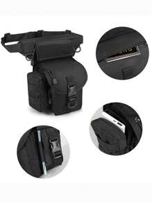 Bolsa para Perna Masculina, Pochete de Cintura, Motociclista, Caminhada, Esportes ao Ar Livre, Escalada, Câmera, Acampamento, Faculdade, Bolsa para Livros, Multifuncional, Dormitório Universitário, Presentes para Homens, Outono, Natal, Bolsa de Peito, Bolsa Lateral, Sacola, Bolsa de Couro, Bolsa Mochila, Bolsa Preta, Essenciais de Viagem, Essenciais de Férias, Verão, Escola, Férias de Primavera, Bolsa de Cintura