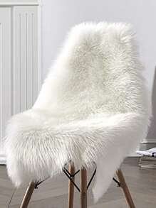 Covor de pluș de culoare solidă, decor de cameră