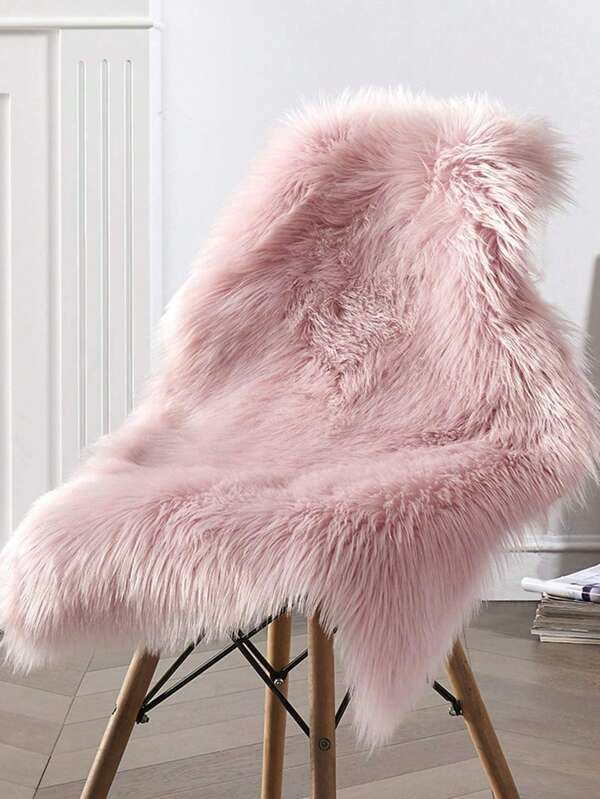 Solid Color Plush Rug ,Room Decor