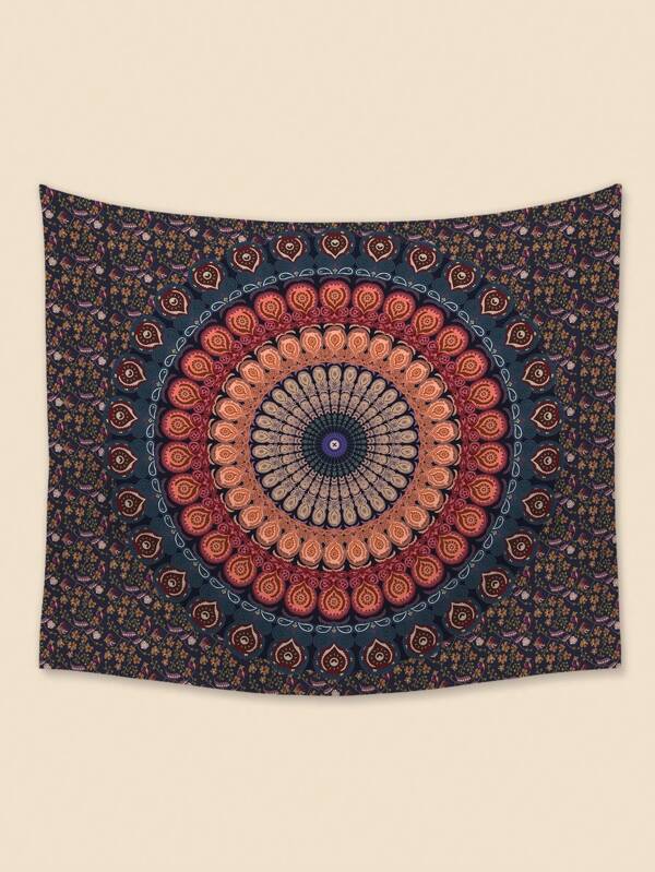 Mandala Pattern Tapestry SHEIN USA