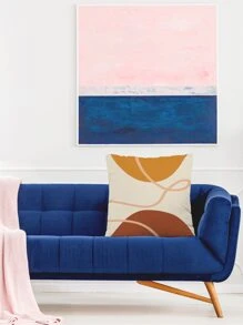 Abstract Pattern Cushion Cover Without Filler - Multicolor - View 5