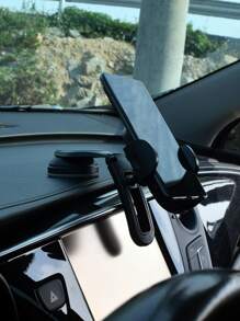 Soporte de celular de coche , centro consola montar , ventosa Soporte para teléfono - Negro - Ver 4