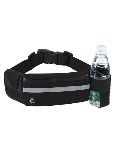 Fashionable Invisible Sports Running Waist Bag, Marathon Slim-Fit Phone Storage Pouch, Water Bottle Holder, Multi-Function Fitness Waist Pack For Work And Exercise