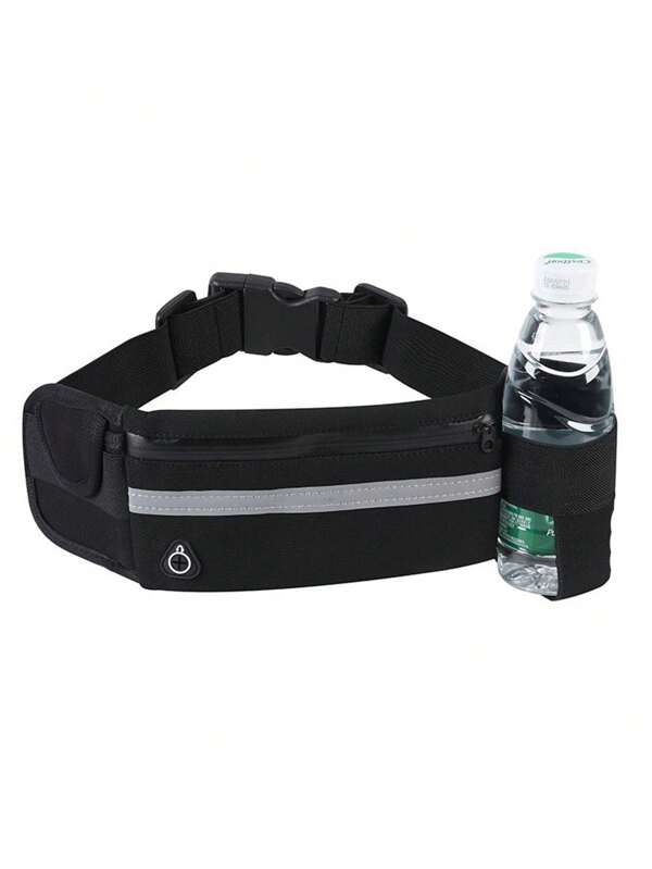 Fashionable Invisible Sports Running Waist Bag, Marathon Slim-Fit Phone Storage Pouch, Water Bottle Holder, Multi-Function Fitness Waist Pack For Work And Exercise