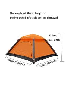 1入組字母圖案野營帳篷