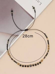 Vòng tay trang trí hạt - Nhiều màu - Xem 5