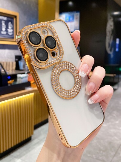Luxury Rhinestone Phone Case Bling Diamond Cover For IPhone 13 14