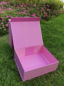 2pcs Bow Decor Gift Box - Pink - View 2
