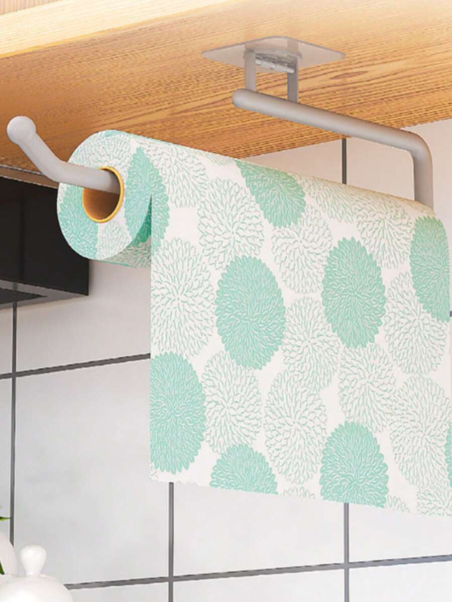 1 Hộp Đựng Khăn Giấy PP, Hộp Đựng Khăn Giấy Màu Xám Đơn Giản Không Đục Lỗ Cho Nhà Bếp - Xám - Xem 1