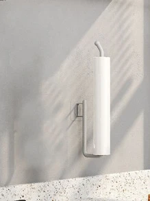 1 Hộp Đựng Khăn Giấy PP, Hộp Đựng Khăn Giấy Màu Xám Đơn Giản Không Đục Lỗ Cho Nhà Bếp - Xám - Xem 5